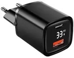 Leistungsstarkes USB Netzteil Dual Port, USB-C und USB-A, 33 Watt Schnellladeger&auml;t,