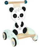 Eichhorn EichhornBirkenholz Lauflernwagen Panda Design - Stabile Lauflernhilfe f&uuml;r