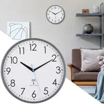 Analoge Funk-Wanduhr &Oslash; 30 cm - pr&auml;zise Zeitanzeige mit automat. Sommer/Winterzeit