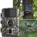 Wildkamera - PIR-Bewegungssensor Nachtsicht Full-HD - Tierbeobachtung Garten Wald