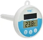 Digitales Solar-Poolthermometer mit Akku: Kabellose Temperaturmessung f&uuml;r Pools &