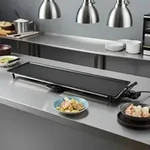 Nedis NedisXXL elektrische Grillplatte - Teppanyaki Tischgrill f&uuml;r fettarmes Braten,