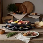 Alpina AlpinaGeselliges Raclette-Grill f&uuml;r 8 Personen, 1200W: Mit Grill- und