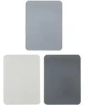 Flexible Schneidebretter 3er-Set - Plastik Schneideunterlage - Messerschonend,