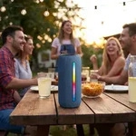 Denver DenverPortabler Mini Bluetooth-Lautsprecher, blau - Geniessen Sie Ihre