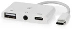 USB-C Multiport-Adapter - Dockingstation f&uuml;r USB-C Ger&auml;te - 1x USB-A, 1x USB-C, 1x