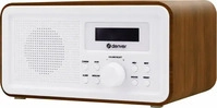 Denver DenverDAB+ & PLL FM-Radio Dunkle Holzoptik, Wecker mit Senderspeicher: Perfekt