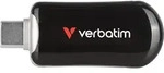 Verbatim VerbatimKompakter 256GB USB-C Speicherstick, (3.2 Gen 1), schwarz: Ein