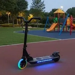 Denver DenverKinder-E-Scooter mit 120W Motor - E-Tretroller mit LED Beleuchtung, 10