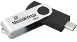 MediaRange MediaRangePraktischer 16GB USB-C-Speicherstick: Kompatibler Flash