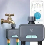 Nedis NedisSmarter 2-Wege-Wasserverteiler mit Timer-per App & manuell steuerbar,