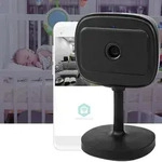 Nedis NedisFull-HD WLAN IP-Kamera (Innen, schwarz) - SmartLife, Nachtsicht,