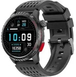 Denver DenverGPS Smartwatch mit 1.43 Amoled Display Schwarz, Bluetooth 5.3, Blutdruck