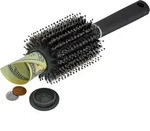 Haarb&uuml;rste mit Geheimversteck, schwarz: Cleverer Safe f&uuml;r Geld & Schmuck auf...