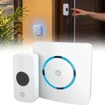 Smarte WLAN Funk Klingel Weiss &ndash; kabellose T&uuml;rklingel f&uuml;r Smart Home,