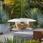 Modernes Vogelh&auml;uschen zum Aufh&auml;ngen - langlebig & pflegeleicht, stilvolle,