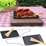 2er-Set Grillpf&auml;nnchen f&uuml;r Raclette & BBQ &ndash; Antihaftbeschichtete Pf&auml;nnchen...