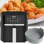 Premium Heissluftfritteuse mit 11 Koch-Programmen, 6,5 l, inkl. Silikonform,...