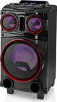 Nedis NedisBluetooth Lautsprecher 120W, Party-Box mit Subwoofer, LED-Licht &