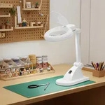 LED-Lupenleuchte, 1,75x Vergr&ouml;sserung, 6W, 400 Lumen, Linse mit &Oslash;90 mm -...