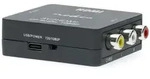 RCA auf HDMI Konverter - AV zu HDMI Video Audio Adapter 1080p Full HD - f&uuml;r
