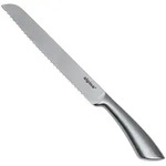K&uuml;chenmesser mit Wellenschliff-Klinge - Edelstahl Brotmesser f&uuml;r Brot,...