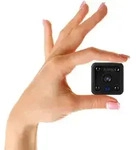 Micro-IP-Kamera Akkubetrieb HD 720p, 120&deg; Weitwinkel, Nachtsicht, WLAN:...