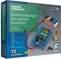 FRANZIS FRANZISLernpaket Digitale Elektronik - 72 Experimente f&uuml;r Anf&auml;nger & Profis