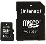 Intenso Professional microSDHC-Speicherkarte 16 GB - UHS-I Class 10/U3 - bis 90 MB/s