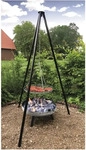 Westerholt Westerholt4-in-1 Multifunktionsgrill mit Feuerschale, Schwenkrost,