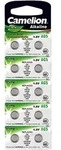 Knopfzelle AG5 - 10er-Blister Alkaline - Langlebig f&uuml;r Uhren, Wecker, Taschenrechner