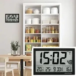 TFA TFAModerne XL-Digitaluhr mit Aussen-/Innentemperatur & grossem Display, pr&auml;zise,