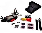 Velo Reparatur Set 24-teilig - Multitool, Reifenreparatur-Kit, Flickzeug - inkl.
