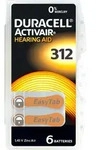 H&ouml;rger&auml;te-Batterien ZA 312, 1.45 V, 160 mAh, 6er-Sparpack: Optimaler Klang &