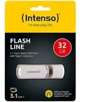 Intenso USB-C-Speicherstick Flash Line 32 GB - Super Speed USB 3.1 Gen 1 mit bis zu