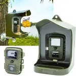 Technaxx Technaxx8 MP Outdoor-Vogelkamera mit PIR, Futter & Wasser: