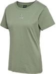 T-Shirt Baumwolle Fischgr&auml;tmuster Frau Hummel Active