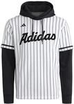 Gestreifter Kapuzenpullover adidas Dugout