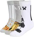 Baby-Socken adidas Minecraft (x3)