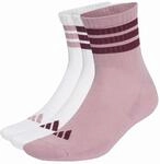 Halbhohe Socken adidas 3-Stripes Cushioned (x3)