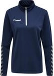 Sweatshirt Damen Hummel demi-zip hmlAUTHENTIC