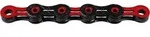 KMC BD11BR118, KMC 11 Gang DLC Kette Rot/Schwarz