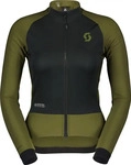 SCOTT 4110267386, SCOTT RC Pro Warm Hybrid Gore-Tex Windstopper Jacke Gr&uuml;n/Schwarz