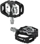 XLC 2501835000, XLC Pedale PD-S14 Kombiplattform SPD Schwarz