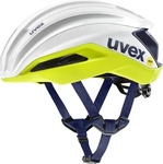 Uvex 404319738-X_hvid-gul, uvex Surge Aero MIPS Fahrradhelm Road Team Edition