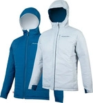 Endura E9158BB, Endura Hummvee Flip Jacke Wendejacke Heidelbeere Blau/Wei&szlig; male