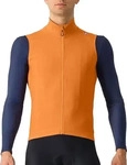 Castelli 4524509-X_Orange, Castelli Espresso Fahrradweste Herren Vivid Orange/Dark