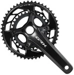 Shimano IFCRX8202DX81, Shimano GRX RX820 Kurbelgarnitur 48-31T in 172,5mm Schwarz