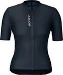 SCOTT 424649-X_m&oslash;rkebl&aring;, SCOTT Pro kurz&auml;rmeliges Radtrikot Damen Dunkelblau Blau