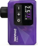 Dynamic DY-183, Dynamic Bike Care Turblo2 elektrische Fahrradpumpe Lila/Schwarz